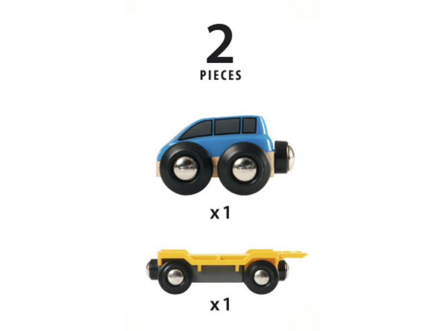 Autotransporter mit Rampe - 0
