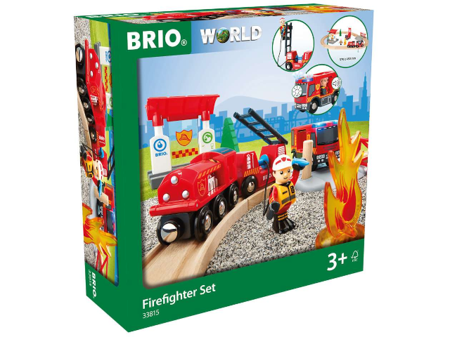 Brio Bahn Feuerwehr Set