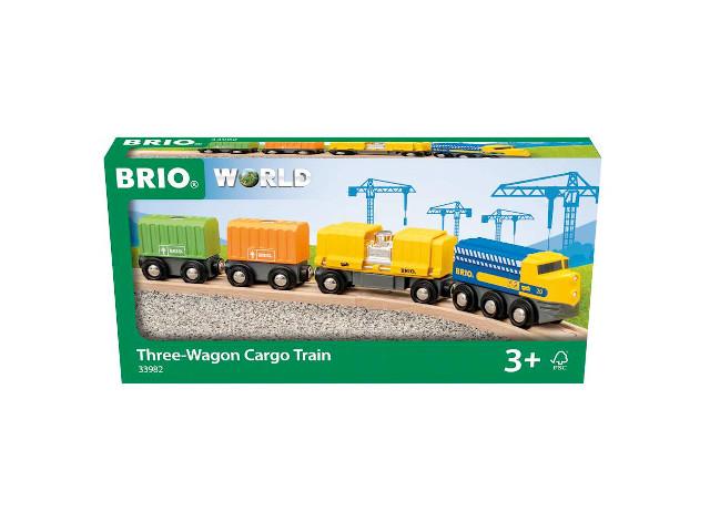 Güterzug mit Magnetladung