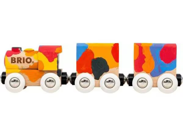 BRIO Holzzug zum Anmalen / Paint Train - 0