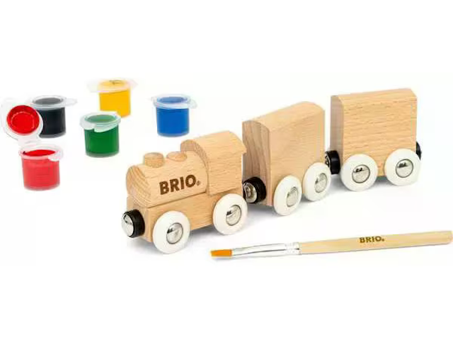 BRIO Holzzug zum Anmalen / Paint Train - 1