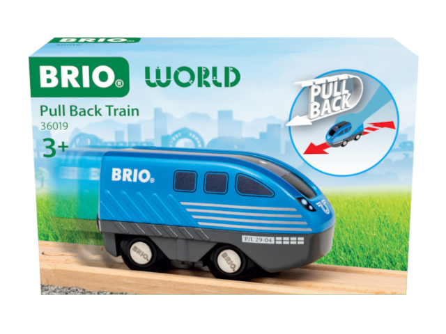 Zug mit Rückzugmotor