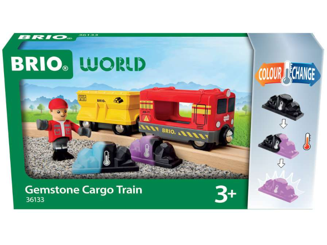 Güterzug mit Farbwechsel-Zubehör