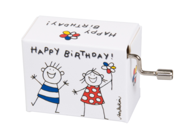 Spieluhr Happy Birthday Junge & Mädchen