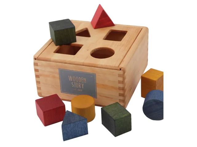 RAINBOW SHAPE SORTER BOX