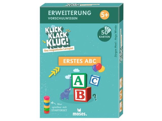 Klick Klack Klug Erweiterungsset. Erstes ABC