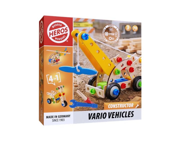 Constructor Vario-Fahrzeuge 70 Teile