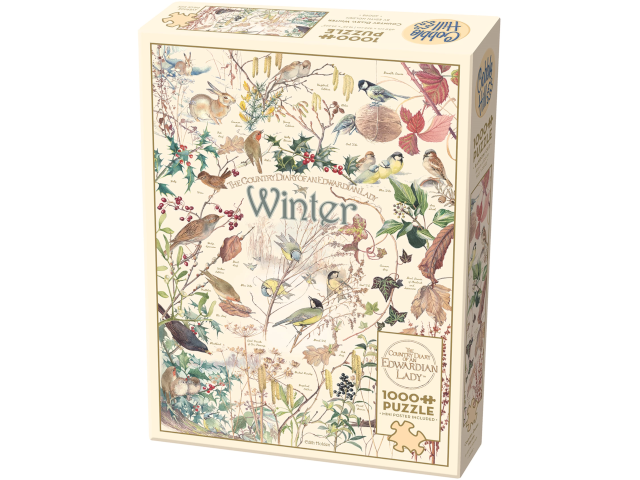 Puzzle 1000 Teile: Tagebuch: Winterzeit
