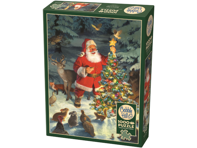 Weihnachten im Wald 1000 Teile