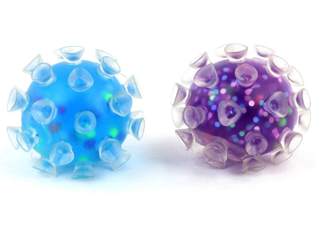 Quetschball mit Noppen