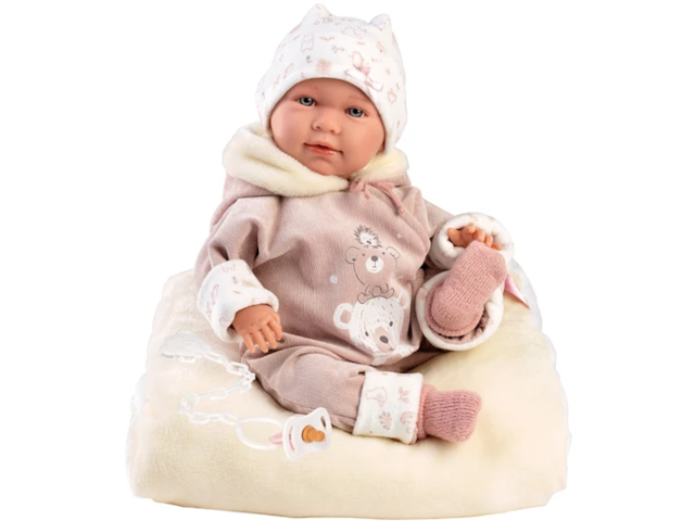Babypuppe Mimi Bär 42cm