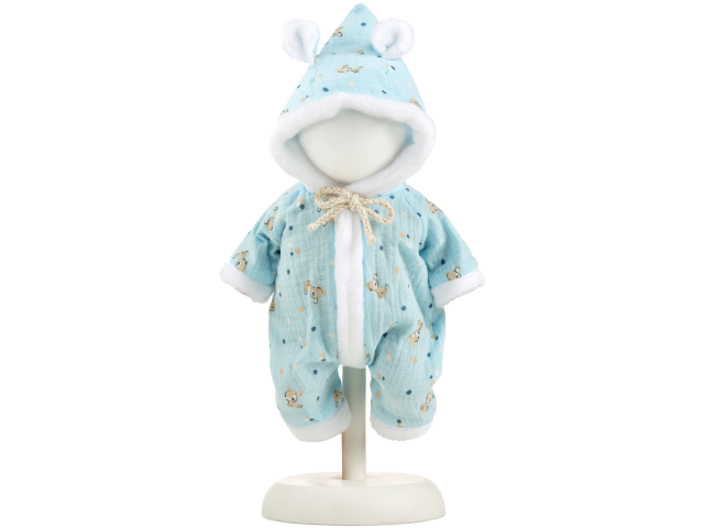 Pyjamaset Reh blau 32cm