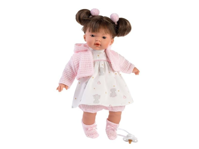 Babypuppe Rita brünett 33cm