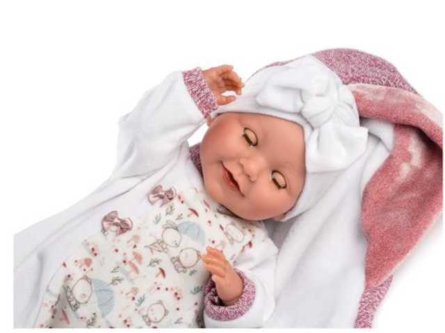 Babypuppe Heidi mit Schlafaugen 42cm - 1