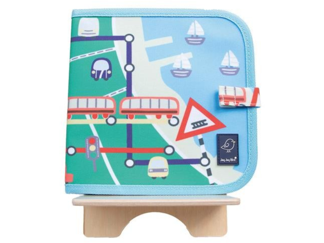 Kreidemalbuch Set mit 4 Kreiden Bahn