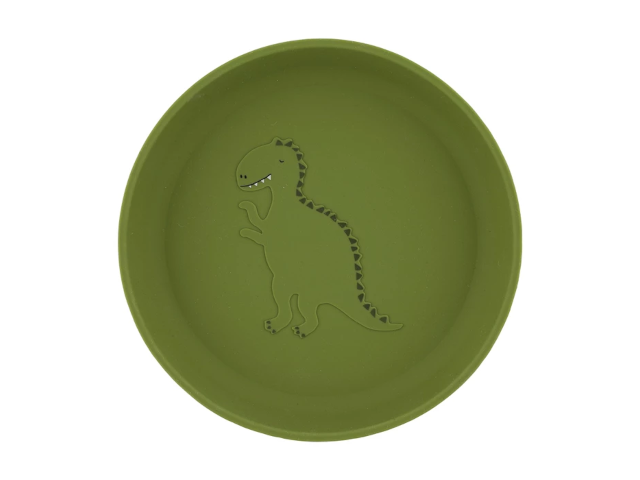 Silikon Teller Dino