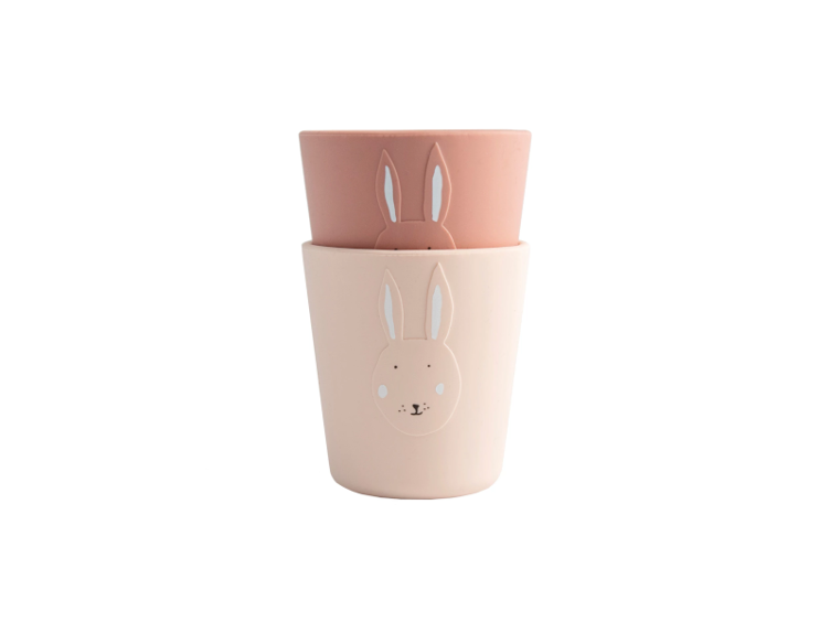 Silikon Becher 2-pack Hase