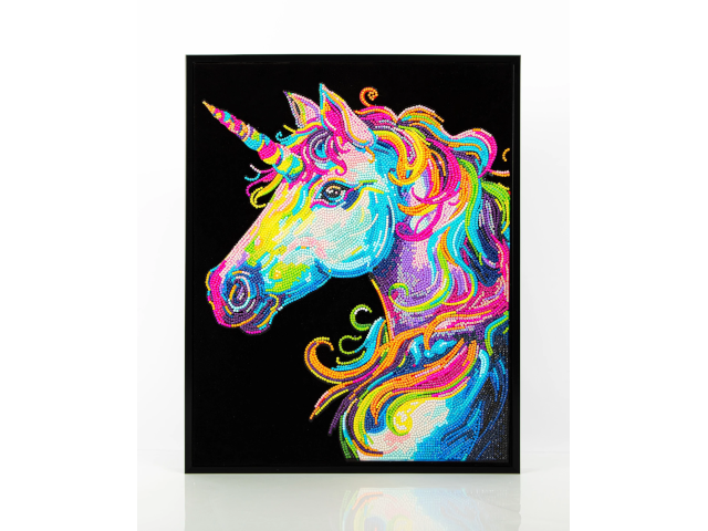 Diamond Painting Neon Einhorn