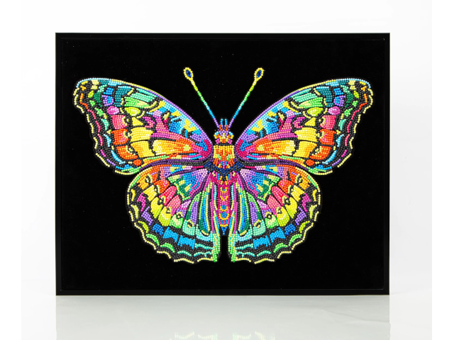 Diamond Painting Neon Schmetterling