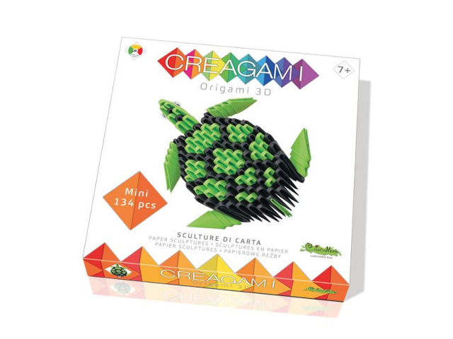 Origami 3D Schildkröte 134 Teile