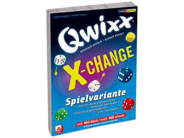 Qwixx Zusatzblock - X-Change (mult)