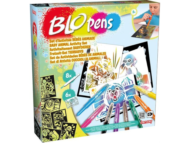 Blopens / Sprühstifte Set Tierbabys