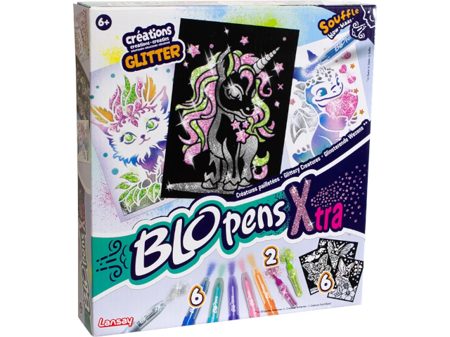 Blopens Sprühstifteset X-TRA Glitzertiere