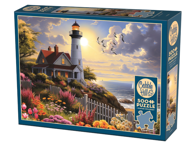 Puzzle 500 Teile: Zum Leuchtturm