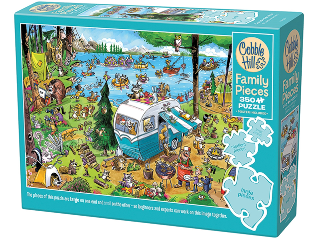 Puzzle Verrückter Campingausflug 350 Teile