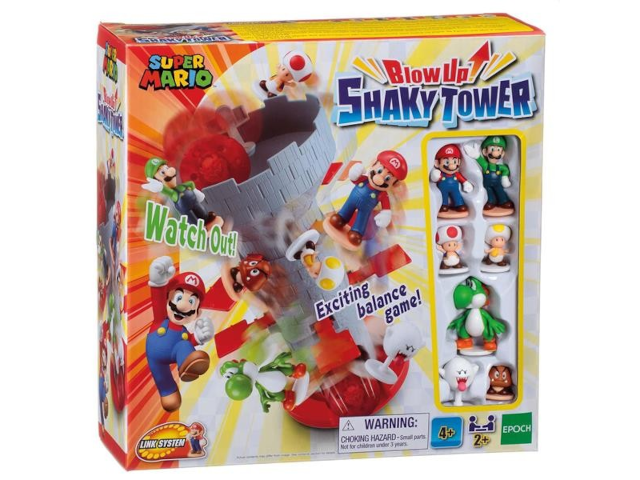 Super Mario Blow Up! Shaky tower