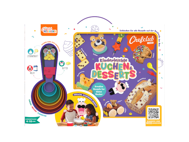 Rezeptbuch - Kinderleichte Kuchen und Desserts