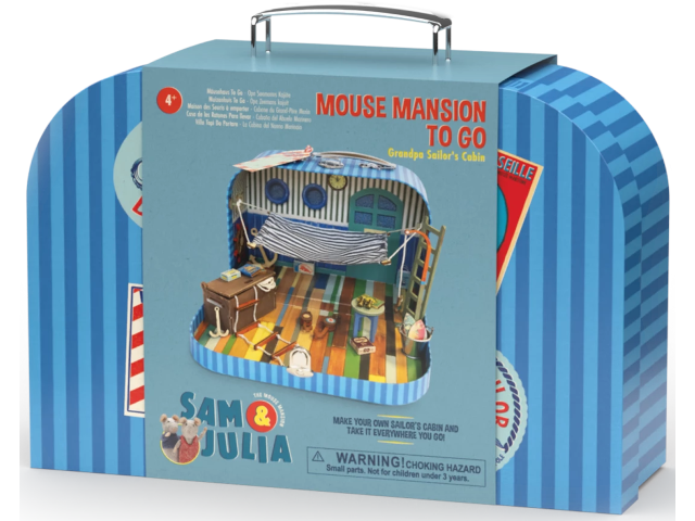 Mäusehaus Koffer Opa Semanns Kajüte