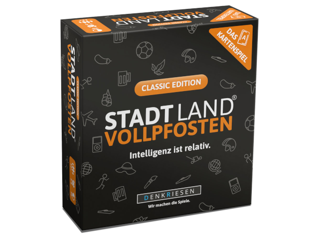 STADT LAND VOLLPFOSTEN - Das Kartenspiel - Classic Edition