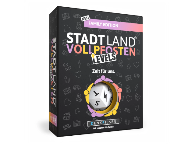 Stadt Land Vollpfosten - Levels Family Edition (d)