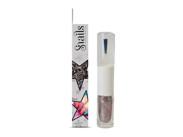 Glitzernagellack 2in1 bunt