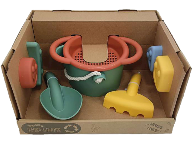 Sandspielzeugset 8teilig mit Eimer