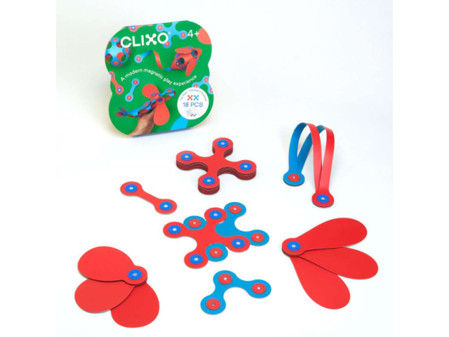 CLIXO Itsy Pack - Flamingo / Türiks 18 Stk.