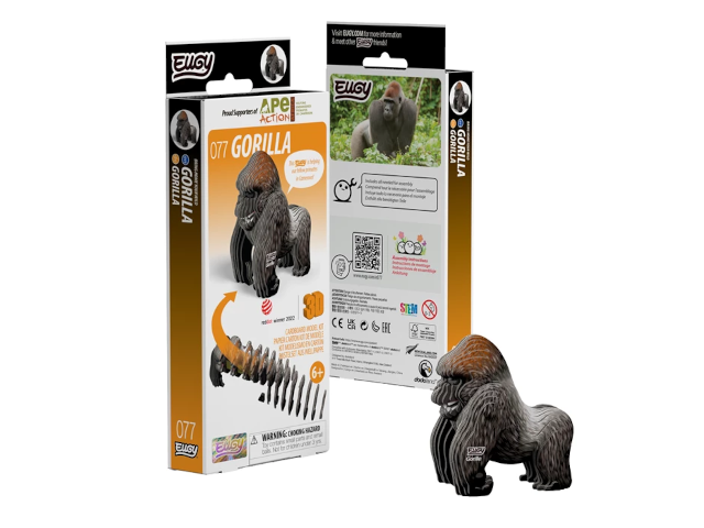 3D Bastelset Gorilla