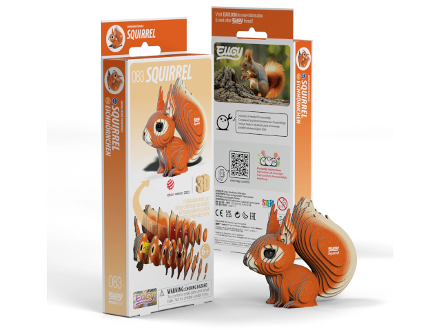 3D Bastelset Eichhörnchen