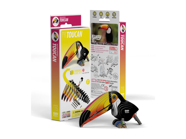 3D Bastelset Tukan