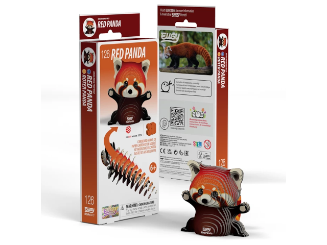 3D Bastelset Roter Panda
