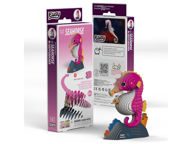 3D Bastelset Seepferdchen