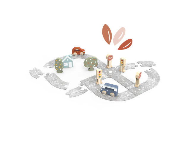 Puzzle Auto Fahrbahn