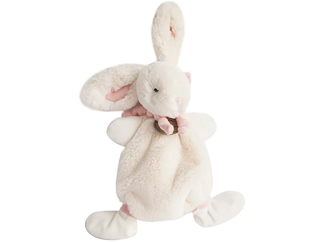 Bonbon Hase Schmusetuch, rosa 26cm