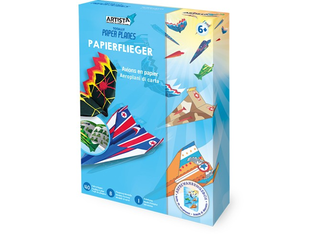Papierflieger falten