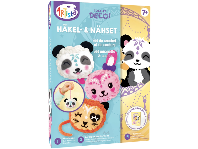 Häkel- und Nähset Tiere