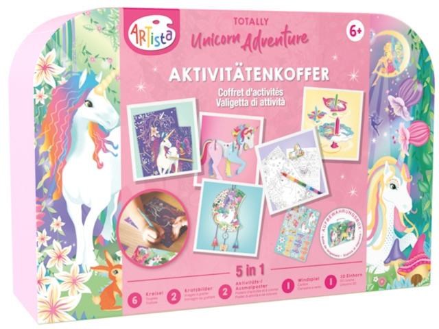 Aktivitätenkoffer Einhorn 5in1