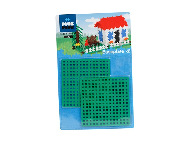 Plus Plus Baseplate green 2Stk