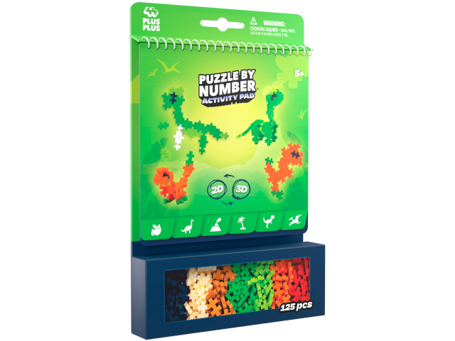 125 Kreativ Bausteine Puzzle Dinosaurier