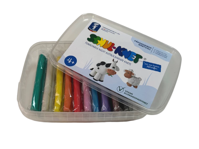 Schul-Knete Box 10x40g